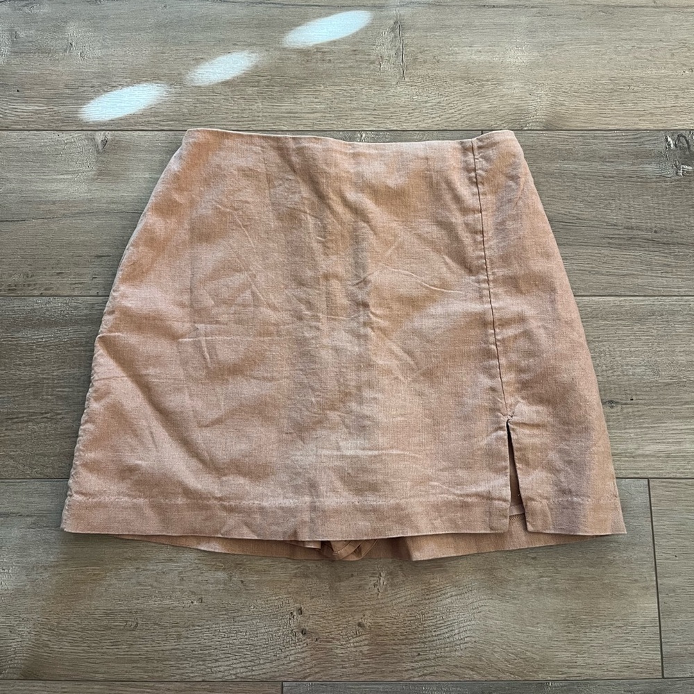 Abercrombie & Fitch Linen Blend Skirt